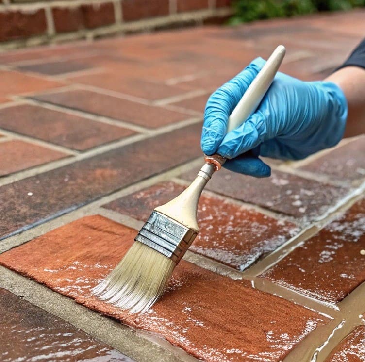 Нанесение пропитки